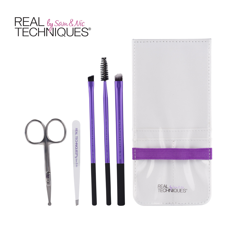 Real techniques,Eyes Brow Set New,เซตอุปกรณ์ตกแต่งคิ้ว,แปรงแต่งคิ้ว,แปรงแต่งหน้า